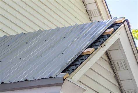 metal roof over existing shingles